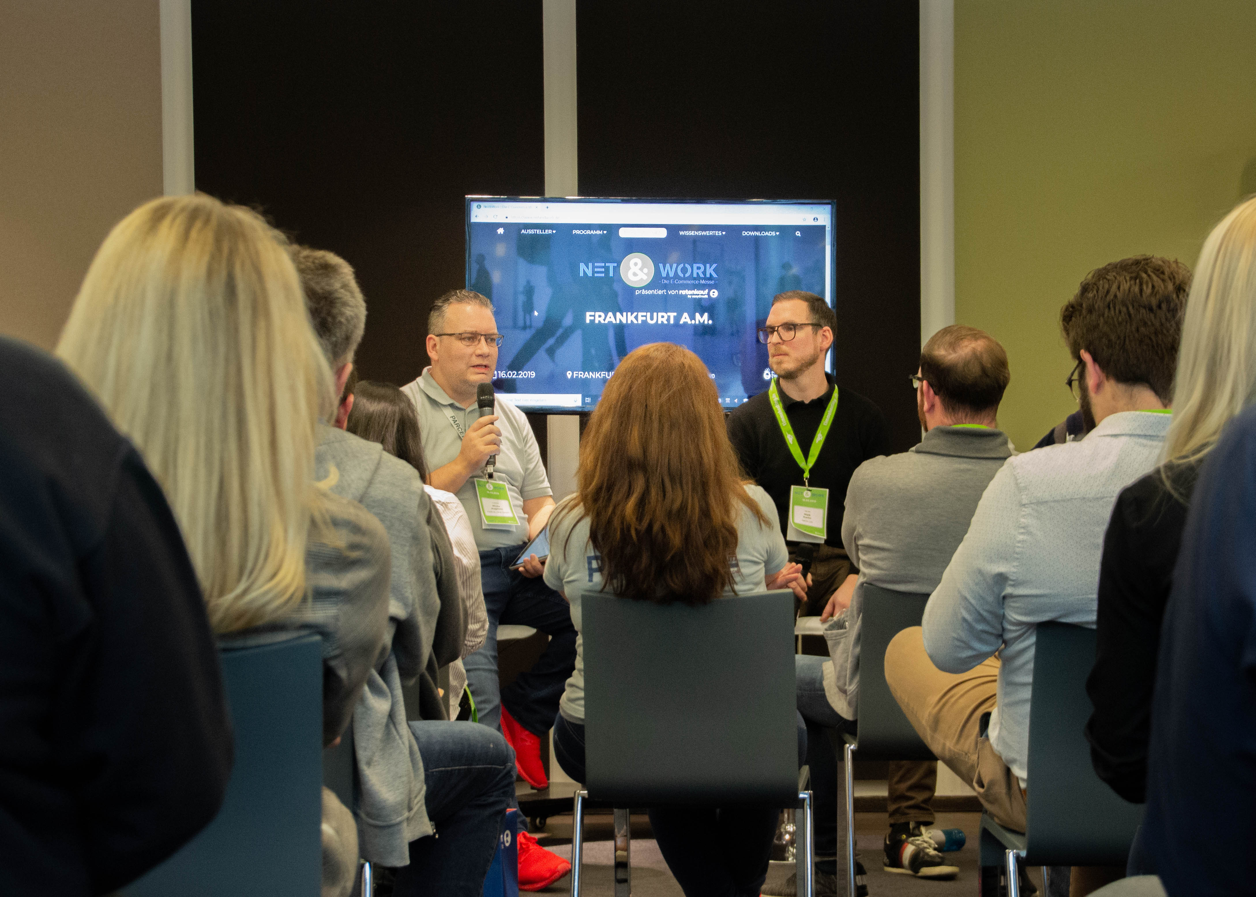 Podiumsdiskussion auf der Net&Work 2019