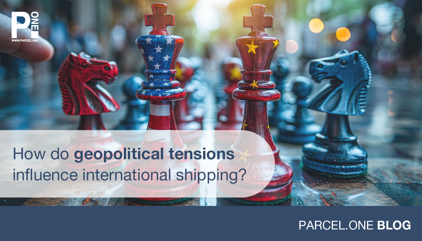 How do geopolitical tensions influence international shipping?